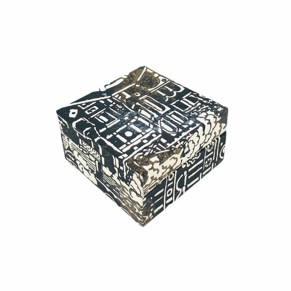 iL Pavone Venezia Handmade paper Keepsake Box - Picture 4 of 8